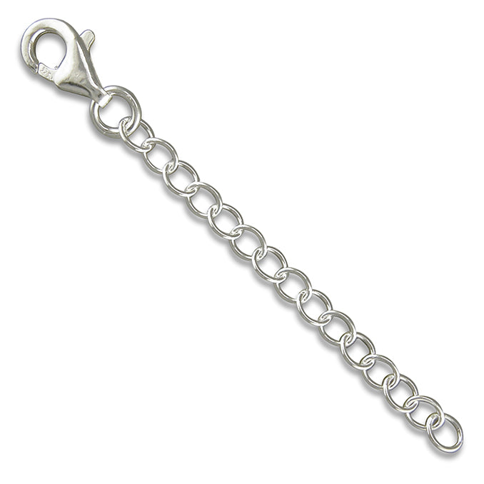 Silver 5cm Extension Chain - John Ross Jewellers