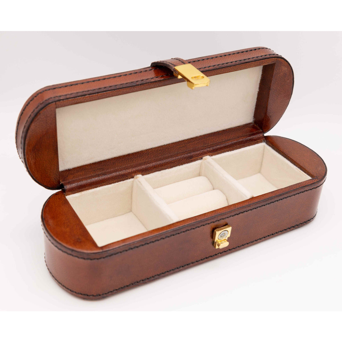 Jewellery Box - Leather Small