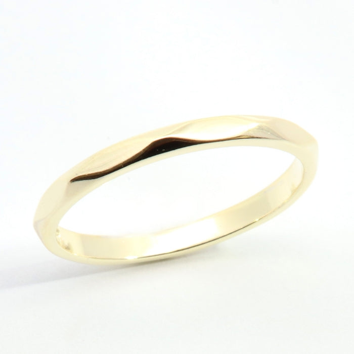 Sunshine Faceted Band Ring