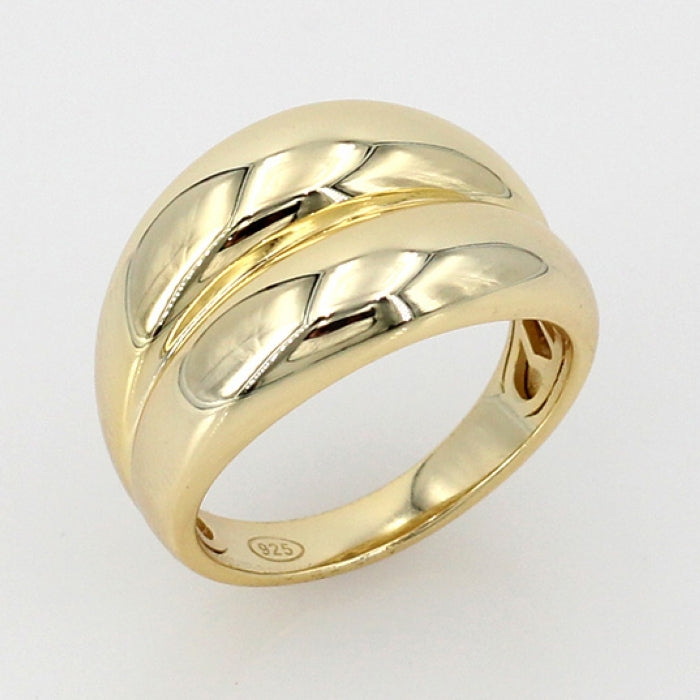 Sunshine Double Ridged Ring - John Ross Jewellers