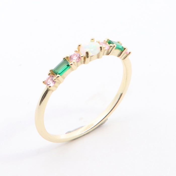 Sunshine Super Dainty Multicolour Ring