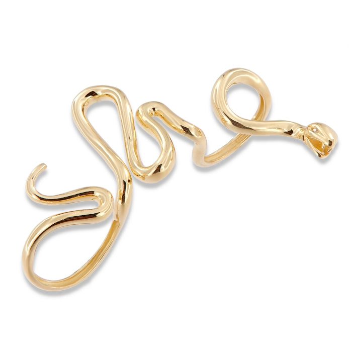 Sunshine Serpent Hand Ring