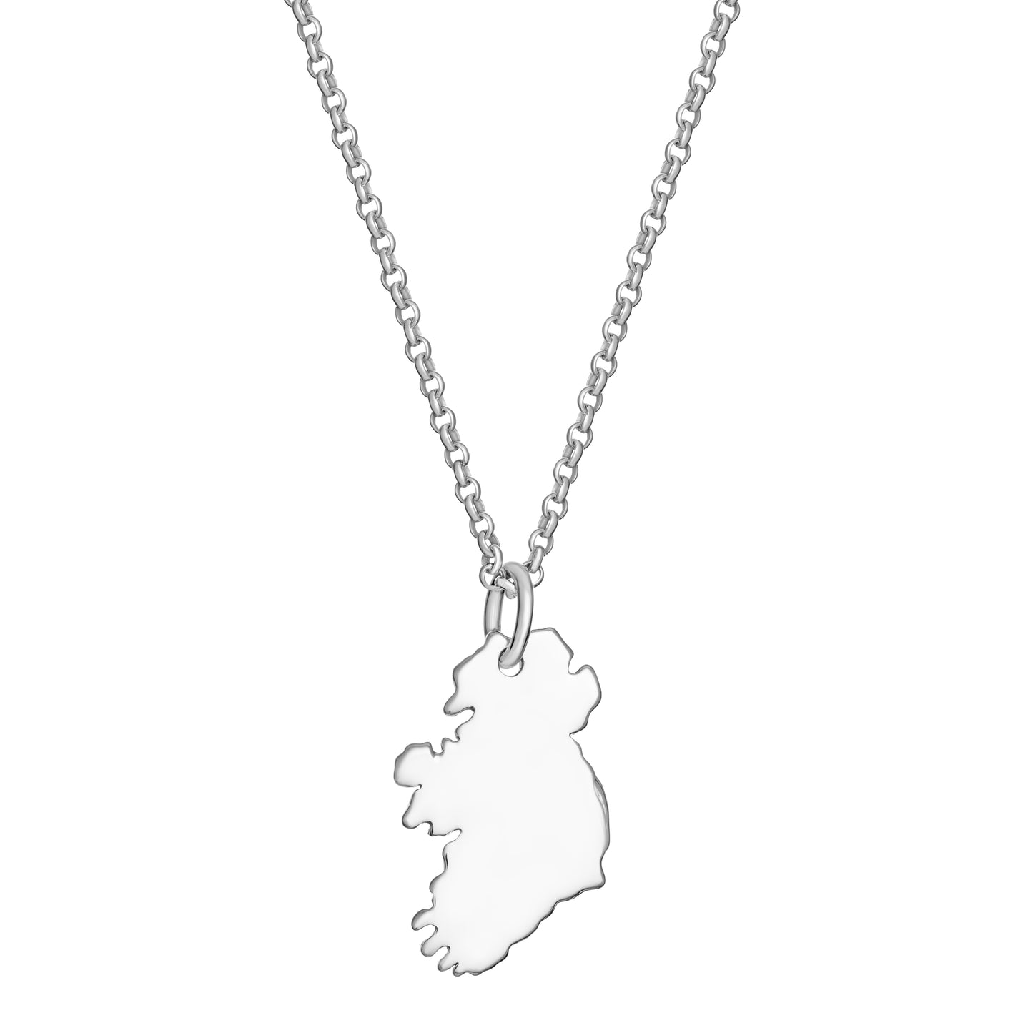 Silver Ireland Necklace - John Ross Jewellers