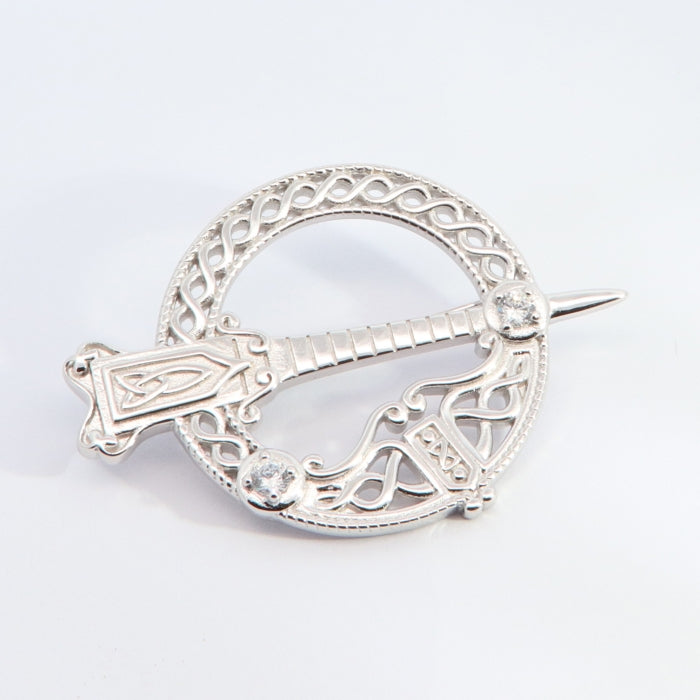Silver Tara Brooch - John Ross Jewellers