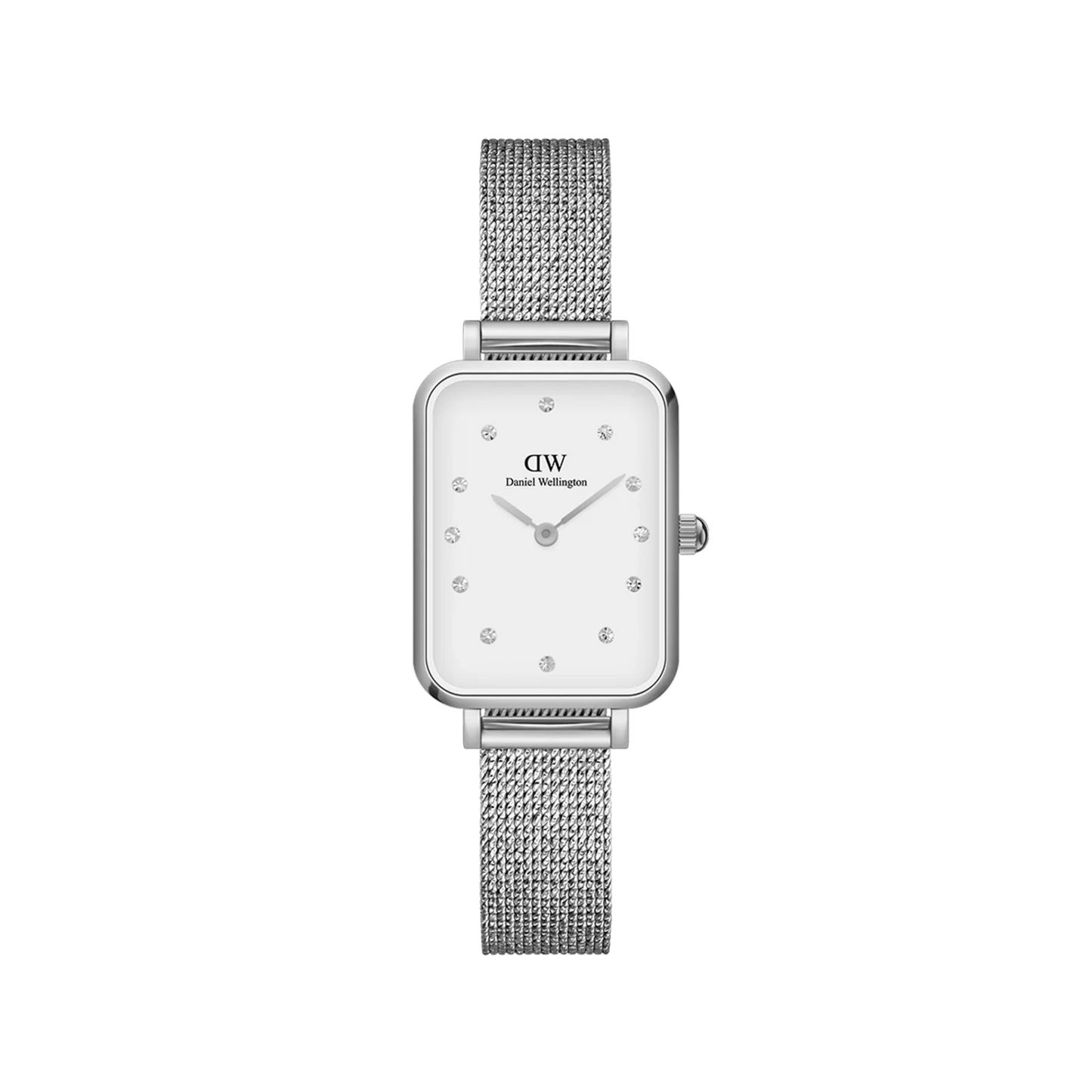 Daniel Wellington Quadro Lumine Pressed Sterling | 20mm x 26mm - John Ross Jewellers