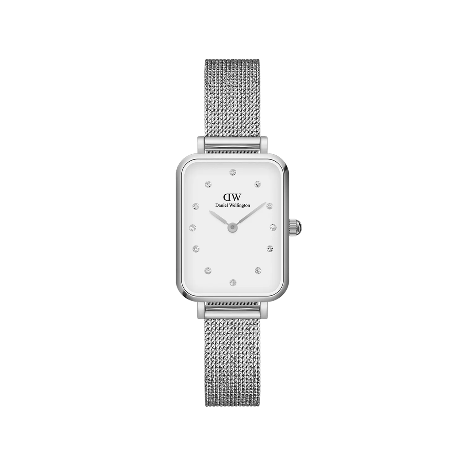 Daniel Wellington Quadro Lumine Pressed Sterling | 20mm x 26mm - John Ross Jewellers