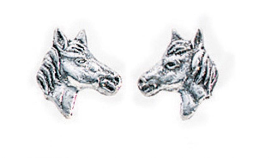 Silver Pretty Pony Stud Earrings - John Ross Jewellers