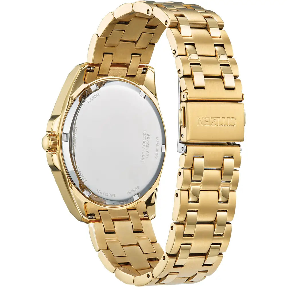 Citizen Gold Peyten Watch | Blue - John Ross Jewellers