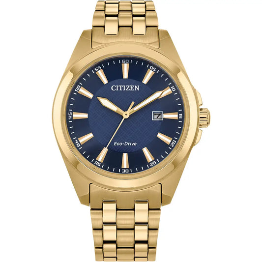 Citizen Gold Peyten Watch | Blue - John Ross Jewellers