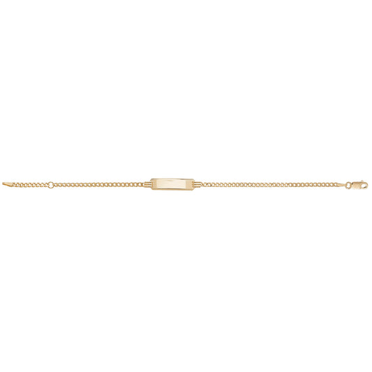9ct Gold Child's Identity Bracelet
