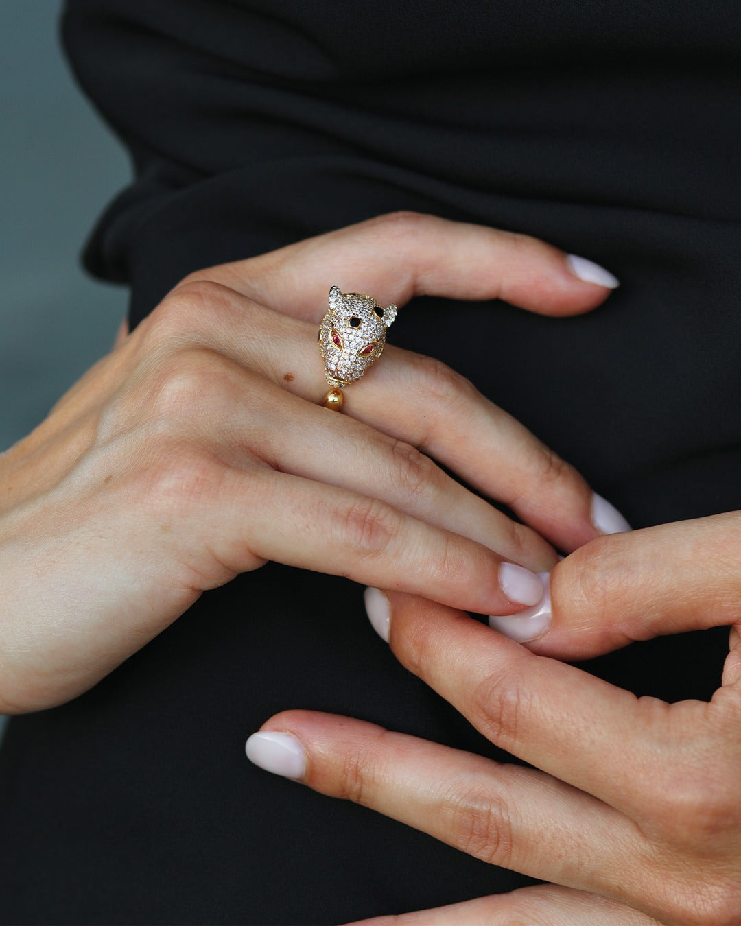 REBECCA Urban Jungle | Panther Ring - John Ross Jewellers