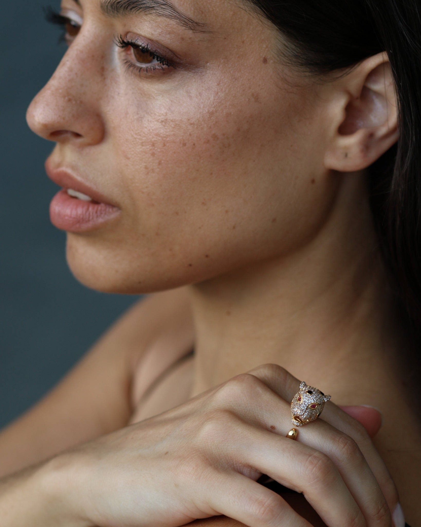 REBECCA Urban Jungle | Panther Ring - John Ross Jewellers