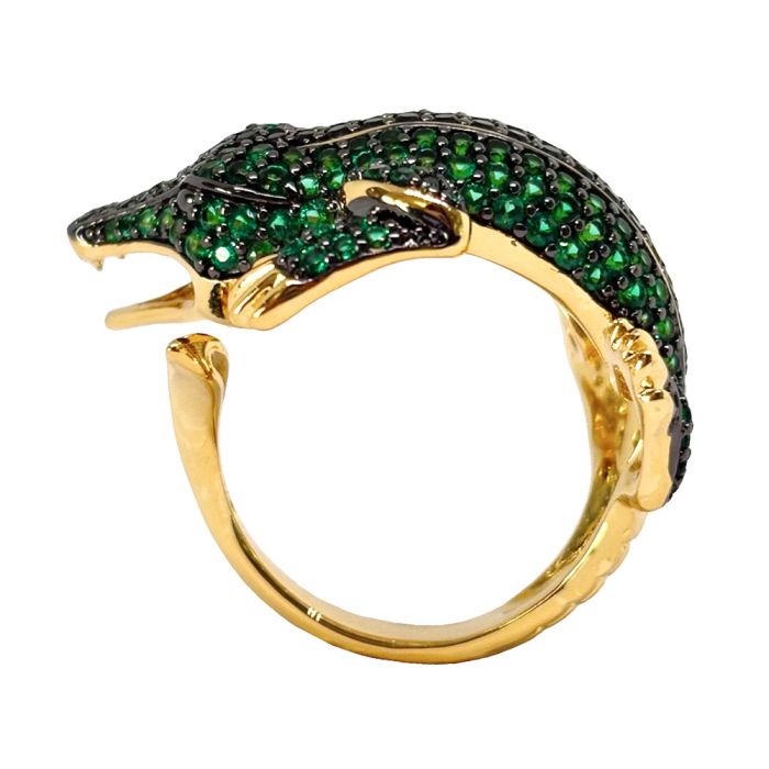 REBECCA Urban Jungle | Crocodile Ring - John Ross Jewellers