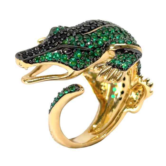 REBECCA Urban Jungle | Crocodile Ring - John Ross Jewellers