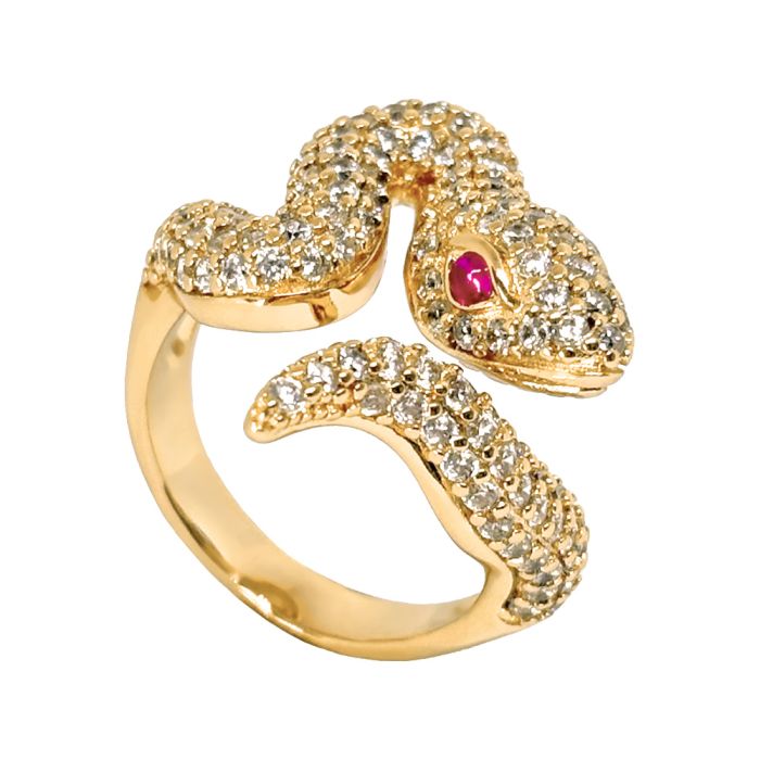 REBECCA Urban Jungle | Serpent Ring - John Ross Jewellers