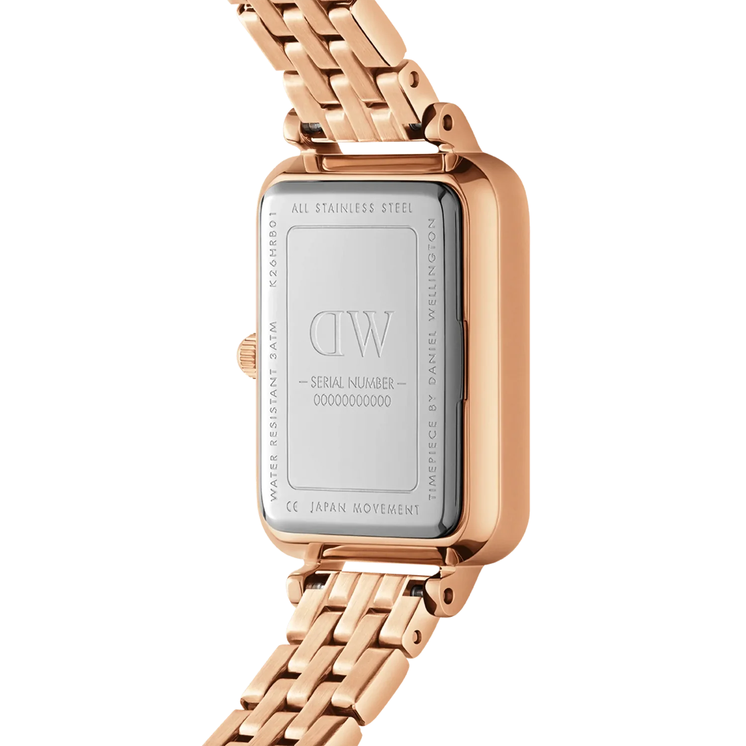 Daniel Wellington Quadro Lumine Bezel 5-Link | Melrose - John Ross Jewellers