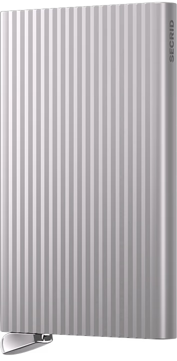 SECRID Premium Cardprotector Fluted Silver - John Ross Jewellers
