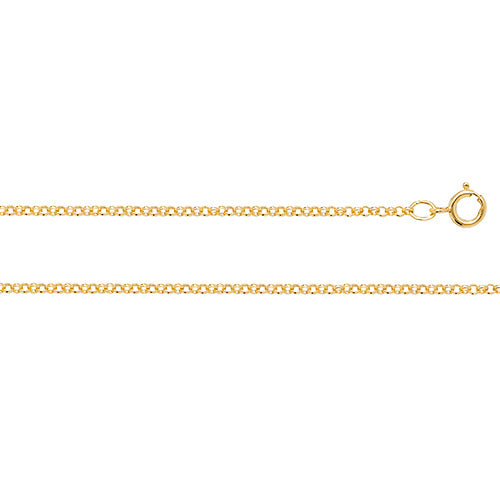 9ct Gold Belcher Chain - John Ross Jewellers