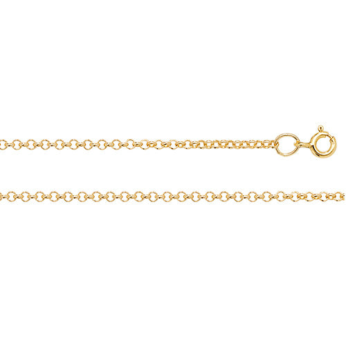 9ct Gold Belcher Chain - John Ross Jewellers