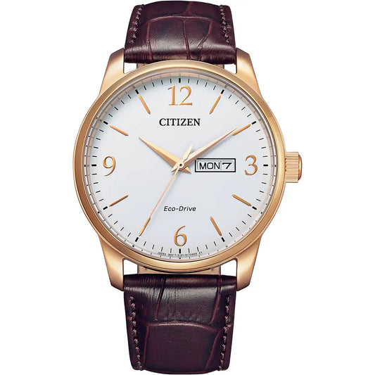 Citizen Rose Gold Leather Watch