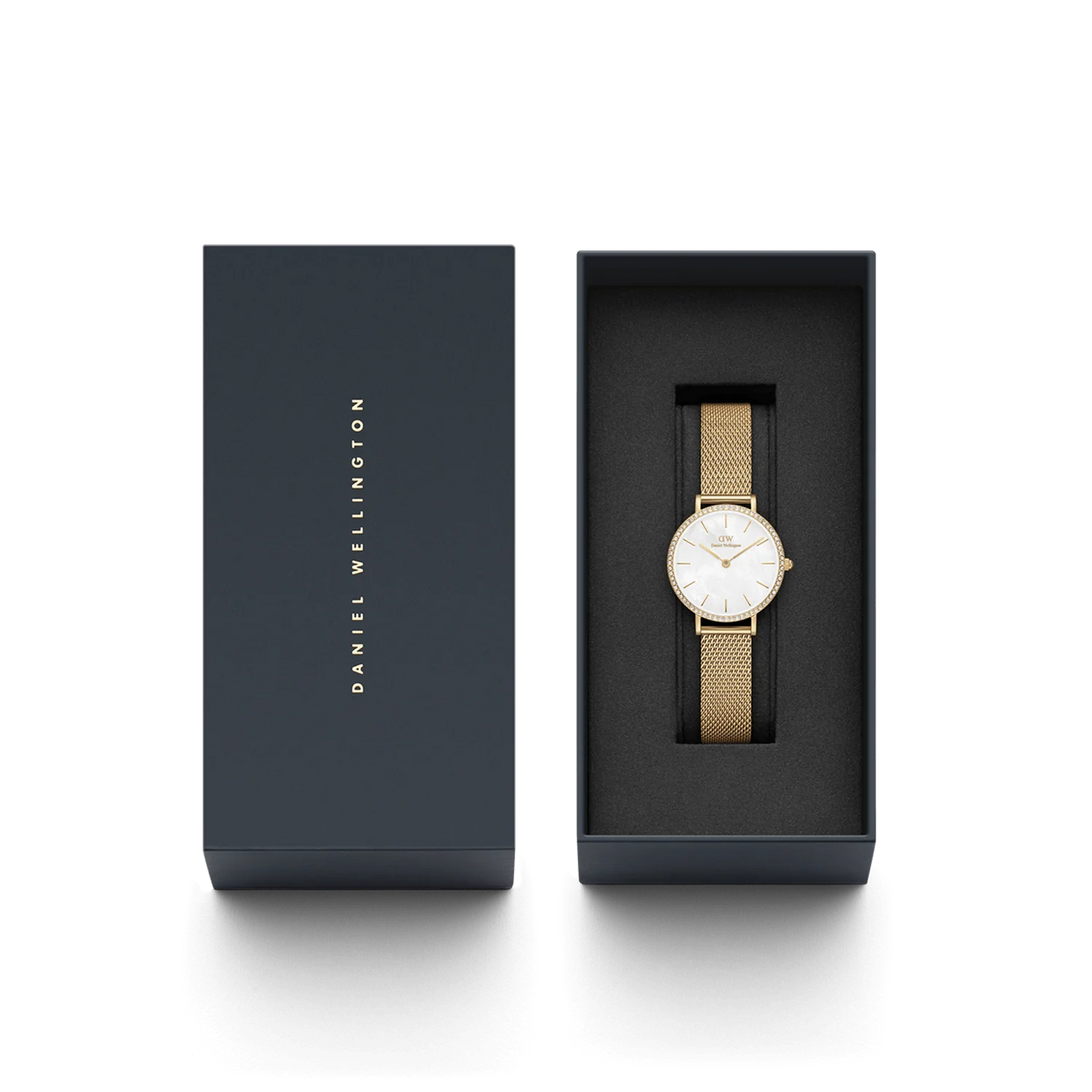 Daniel Wellington Petite Lumine Bezel Evergold | 28mm - John Ross Jewellers
