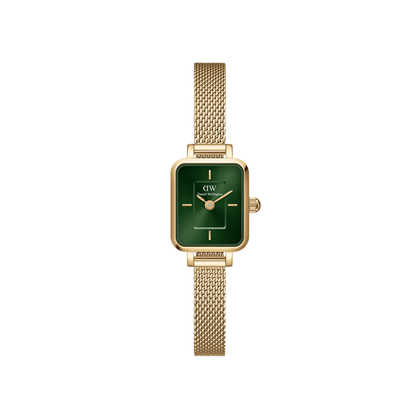 Daniel Wellington Watch Quadro Mini Evergold | Emerald - John Ross Jewellers