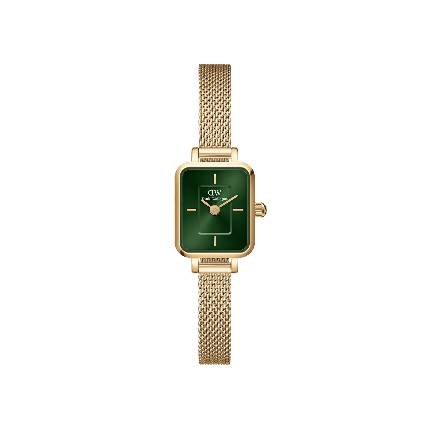 Daniel Wellington Watch Quadro Mini Evergold | Emerald - John Ross Jewellers