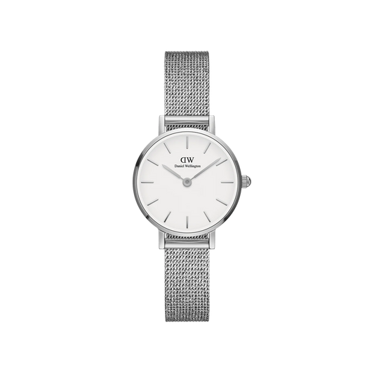 Daniel Wellington Petite Pressed Sterling | 24mm - John Ross Jewellers