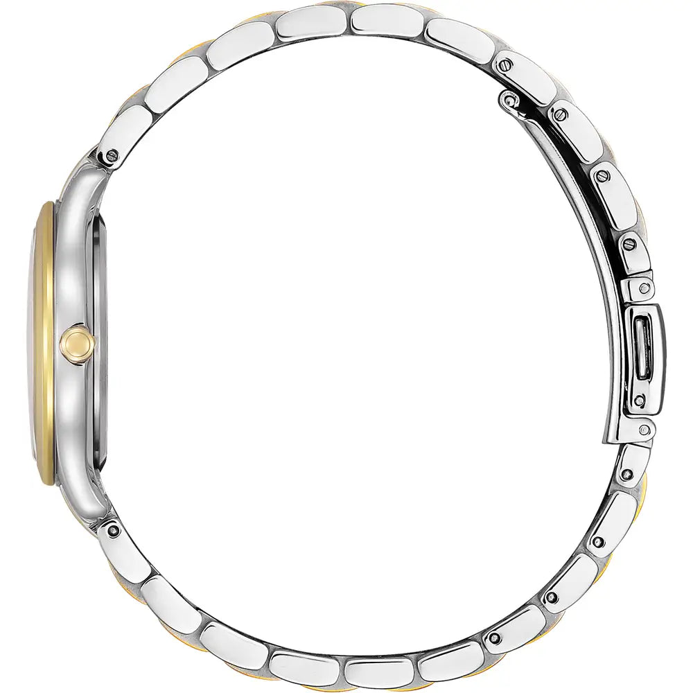 Citizen Silhouette Diamond Two-Tone Ecodrive Ladies Watch - John Ross Jewellers