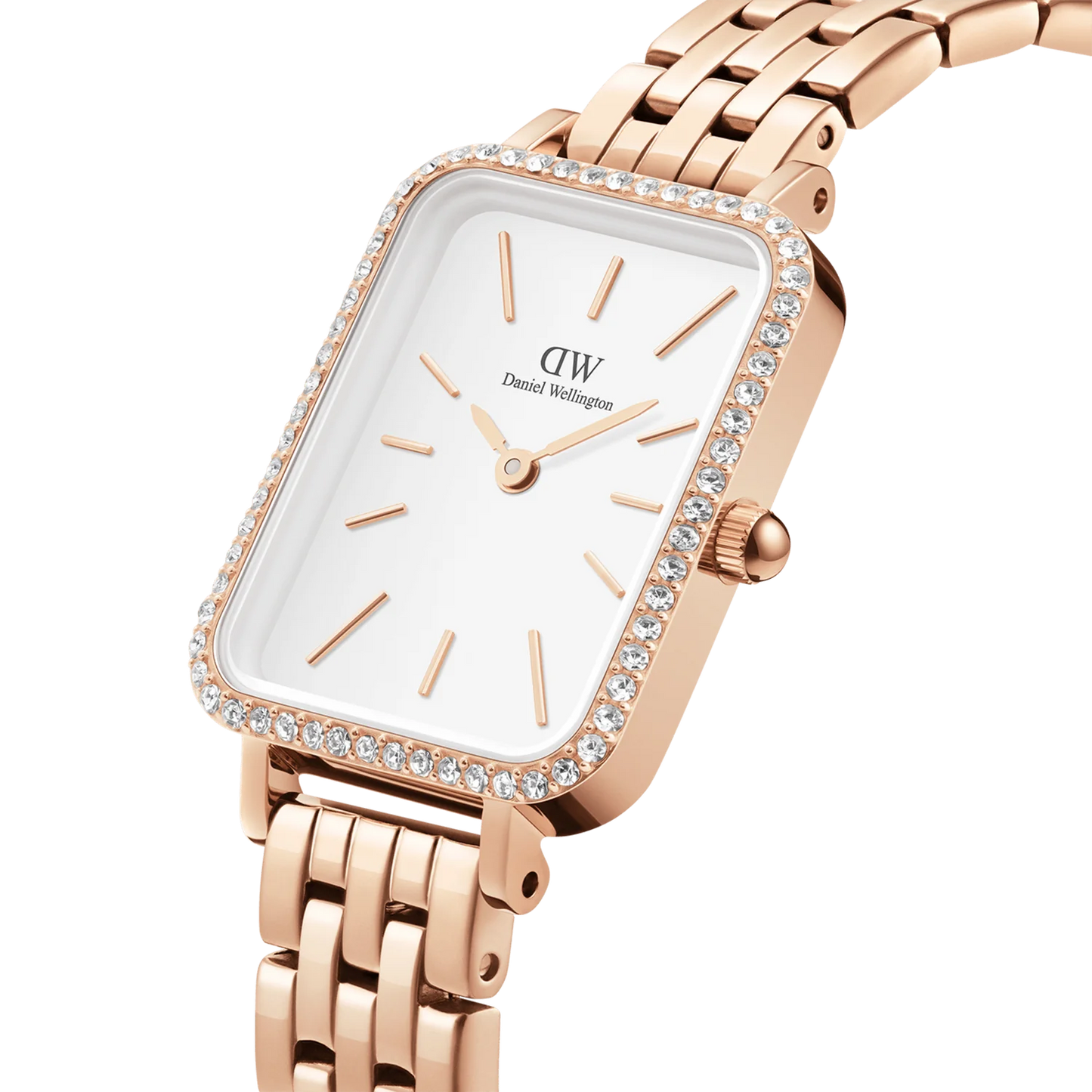 Daniel Wellington Quadro Lumine Bezel 5-Link | Melrose - John Ross Jewellers