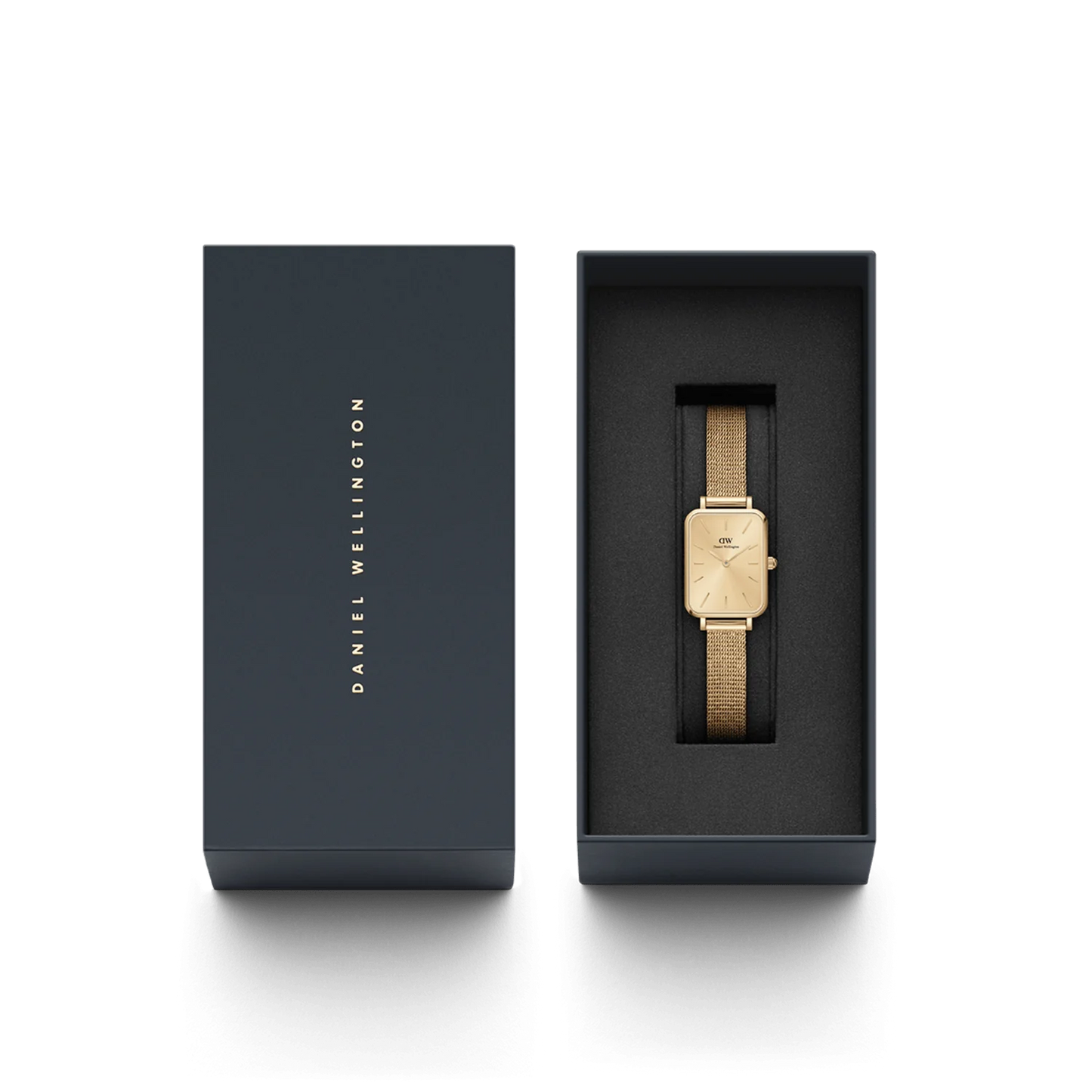 Daniel Wellington Watch Quadro Pressed Unitone | Gold - John Ross Jewellers