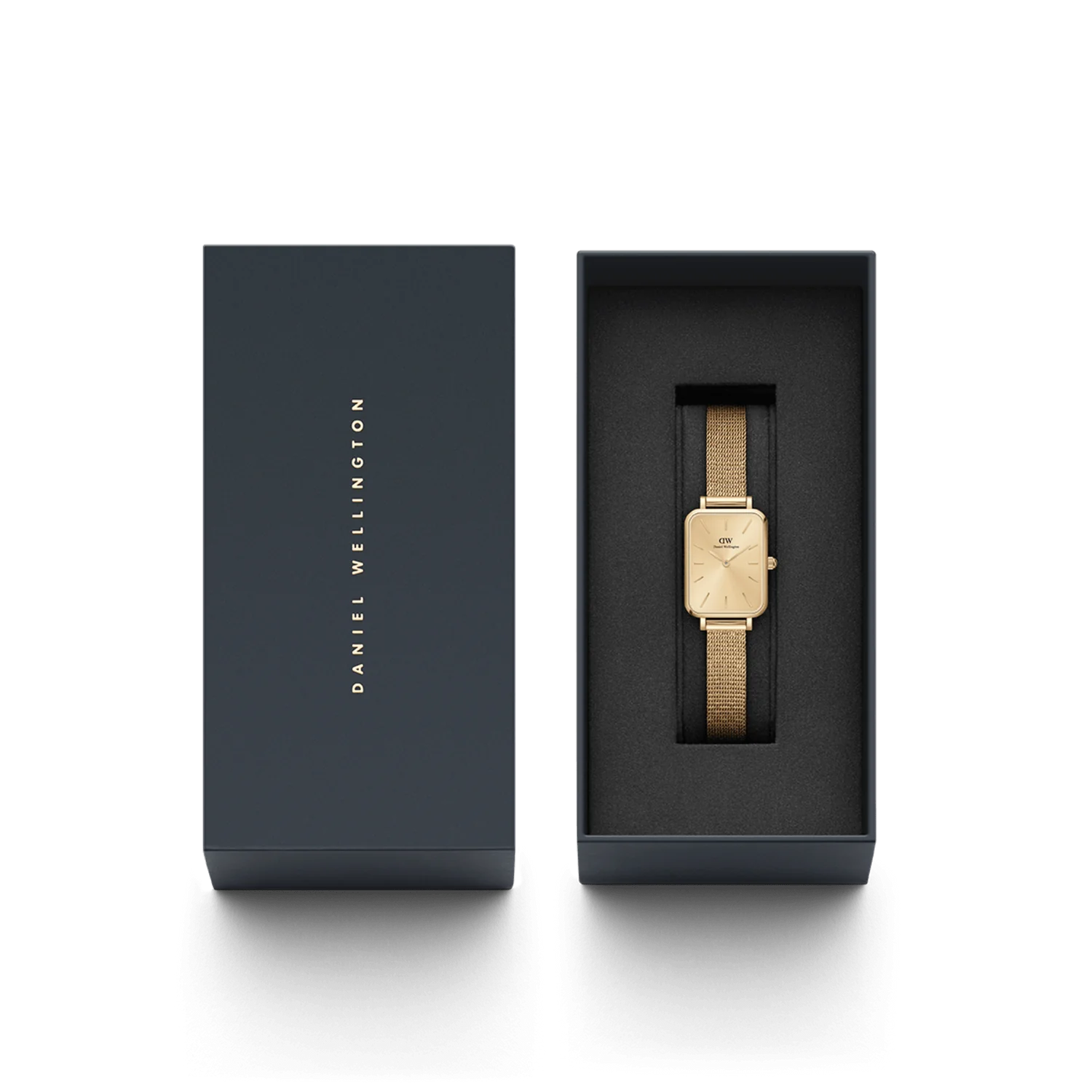 Daniel Wellington Watch Quadro Pressed Unitone | Gold - John Ross Jewellers