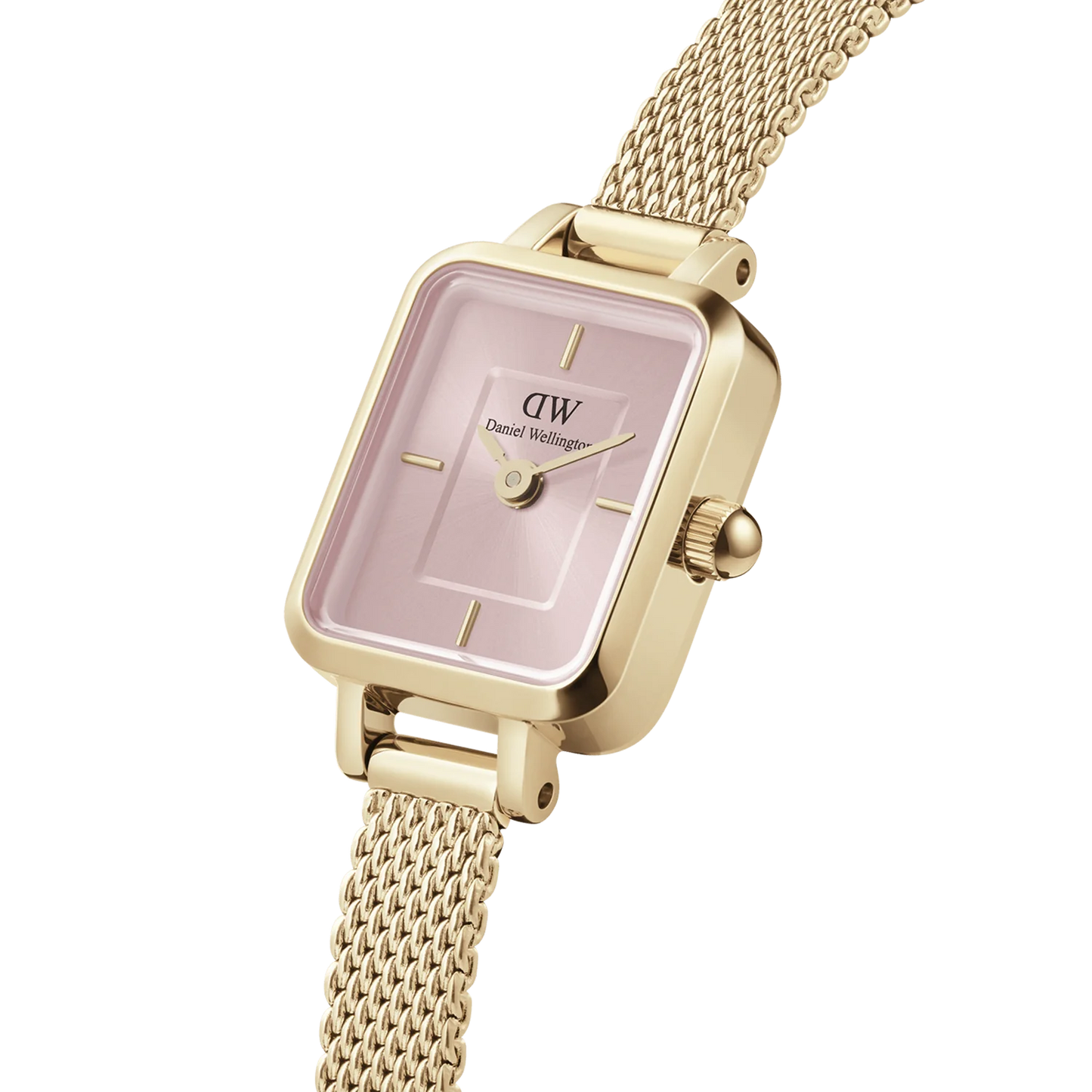 Daniel Wellington Quadro Mini Evergold | Blush - John Ross Jewellers