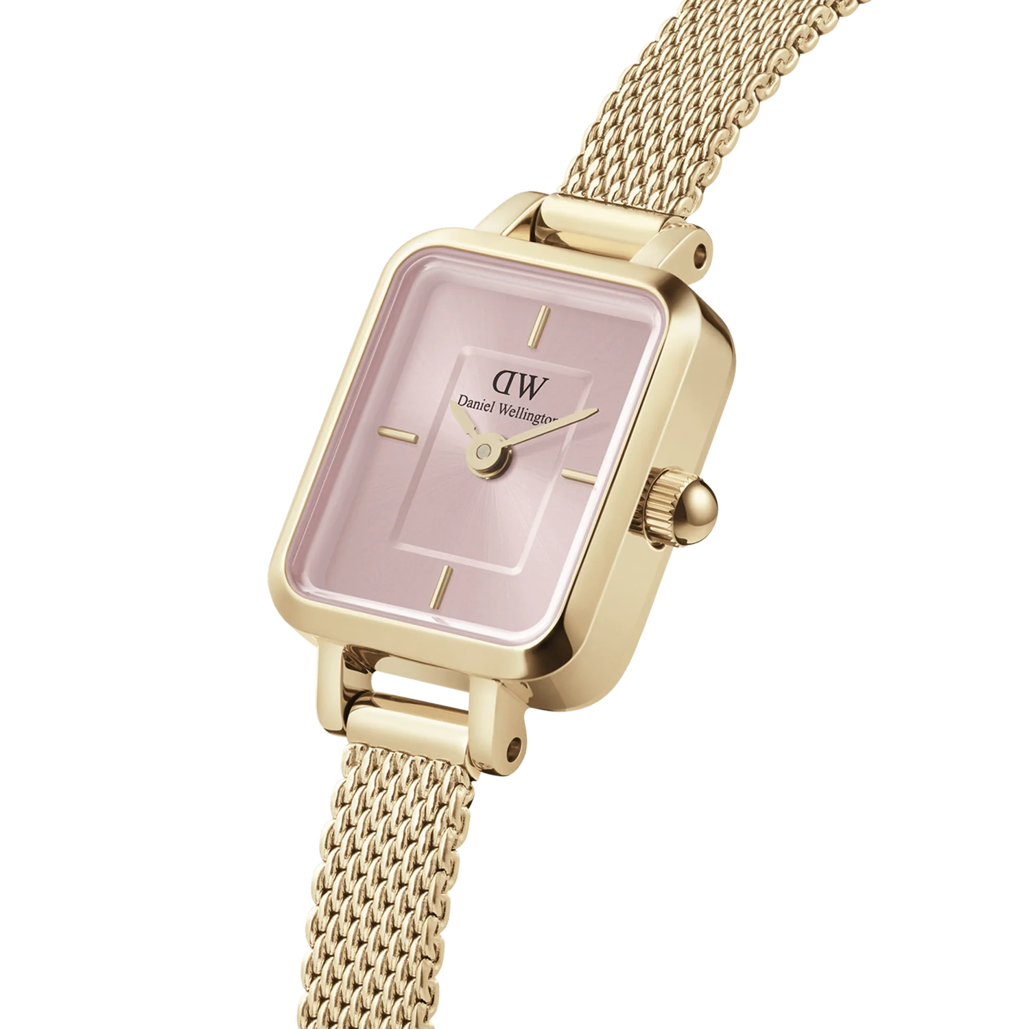 Daniel Wellington Quadro Mini Evergold | Blush - John Ross Jewellers