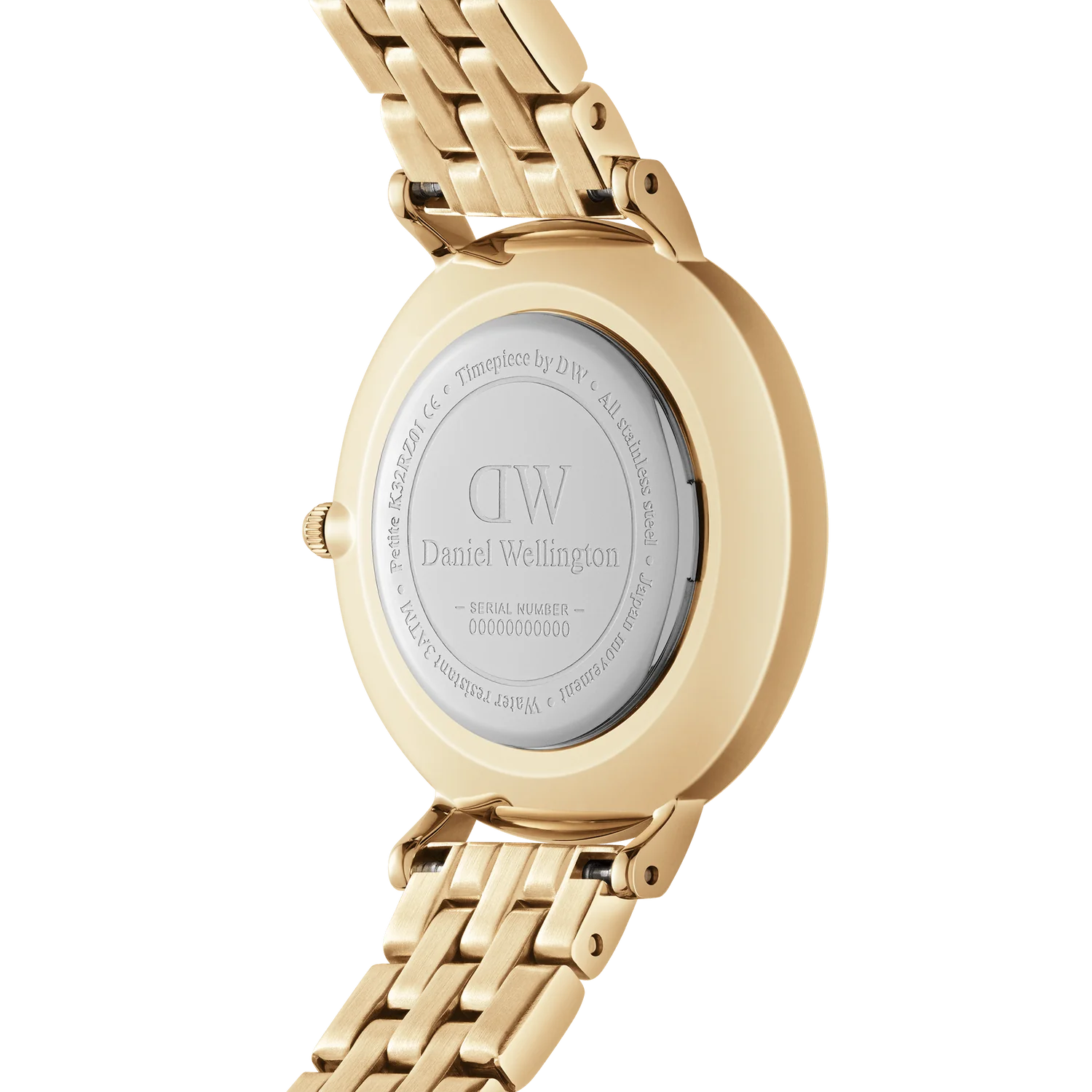 Daniel Wellington Petite Roman Numerals 5-Link Evergold | 28mm - John Ross Jewellers