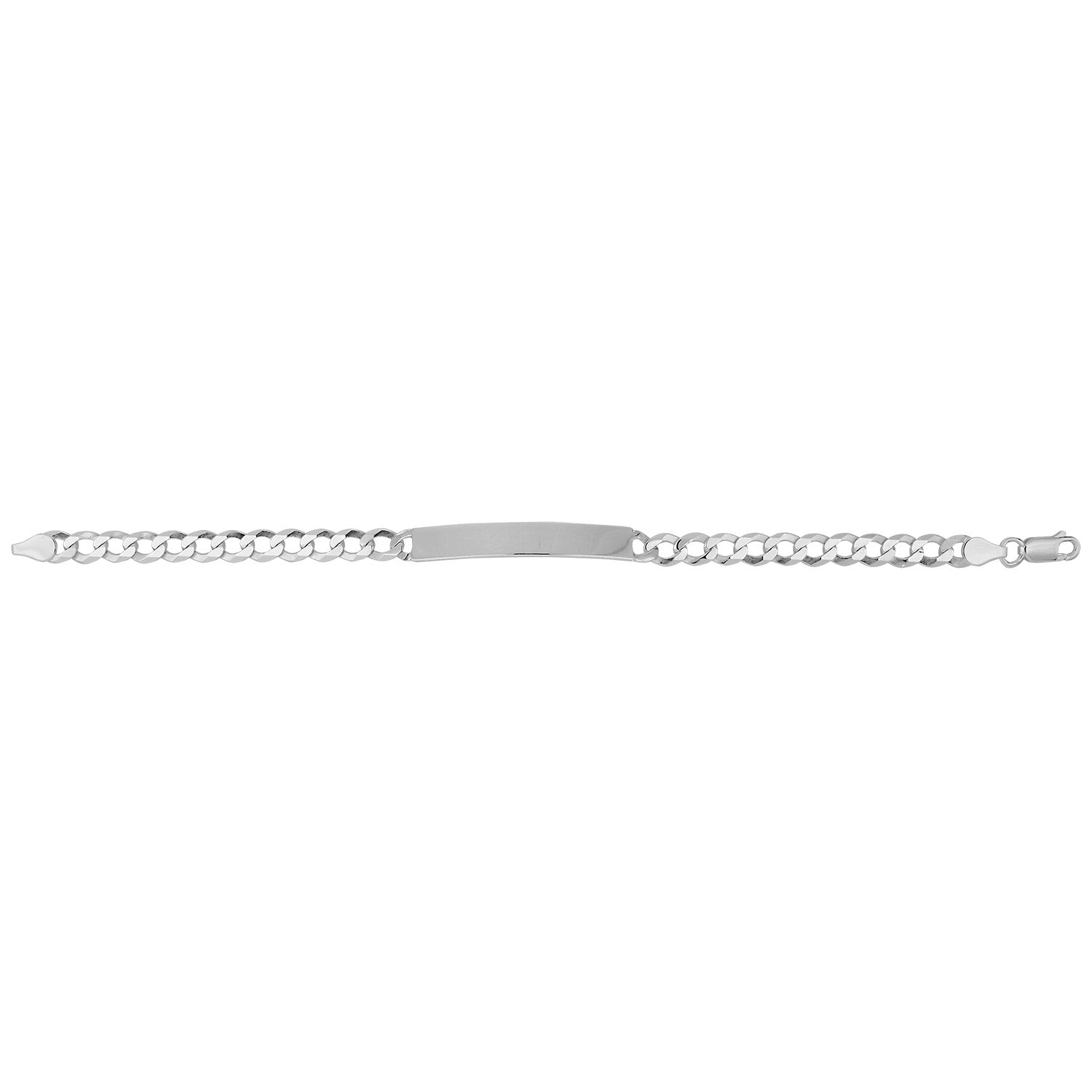 Silver Identity Bracelet - 7.5" - John Ross Jewellers