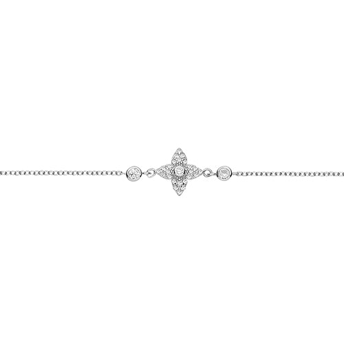 Silver CZ Louis Bracelet | 10mm