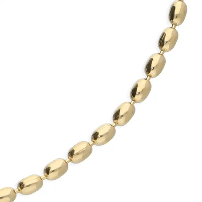 Sunshine Seed Chain Anklet | 25.5cm - John Ross Jewellers