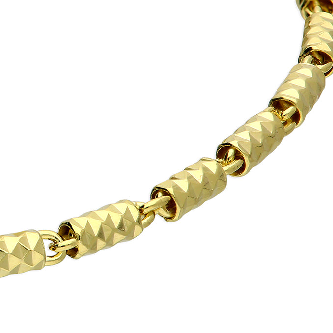 Sunshine Pretty Cylinders Anklet