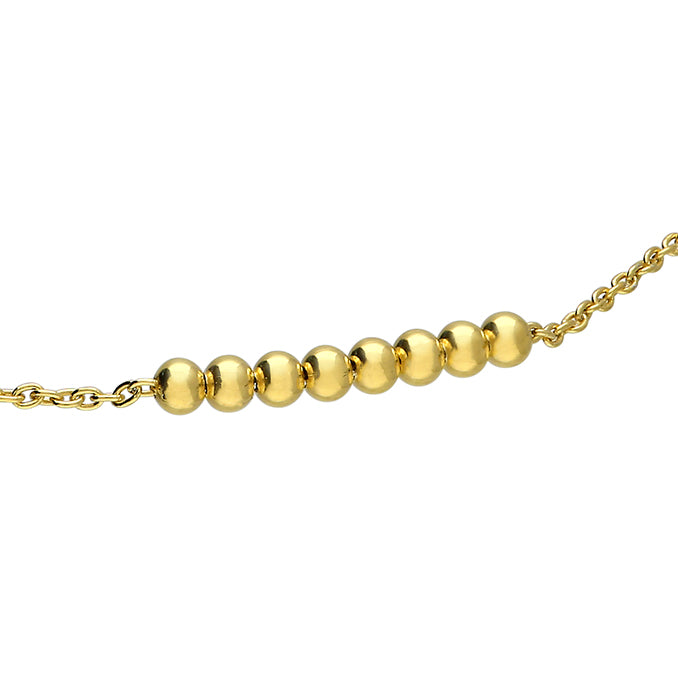 Sunshine Dainty Beads Anklet
