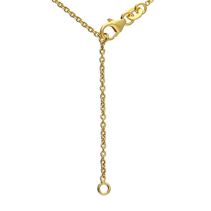 CME Sunshine Heart Disc bracelet with gold-tone heart charm and adjustable chain on a white background