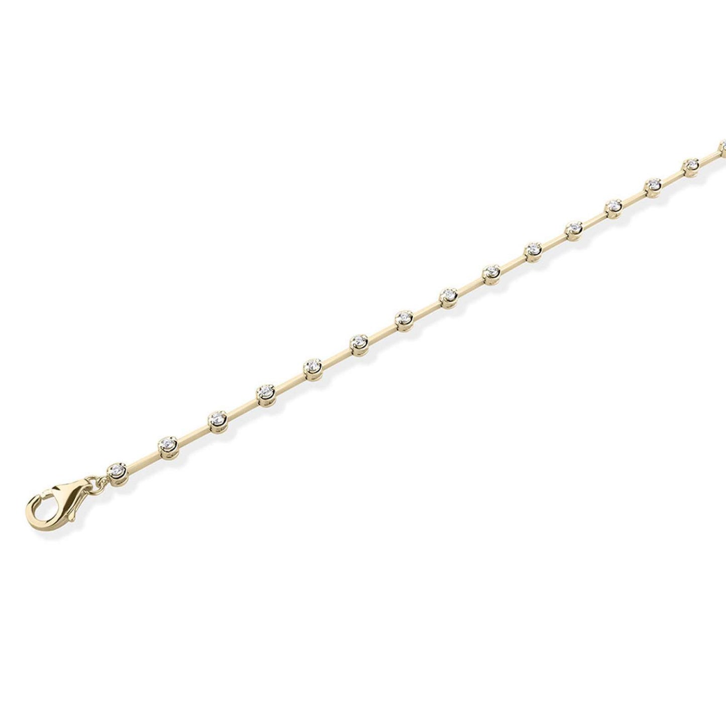 18ct Gold 0.50ct Diamond Bracelet - John Ross Jewellers
