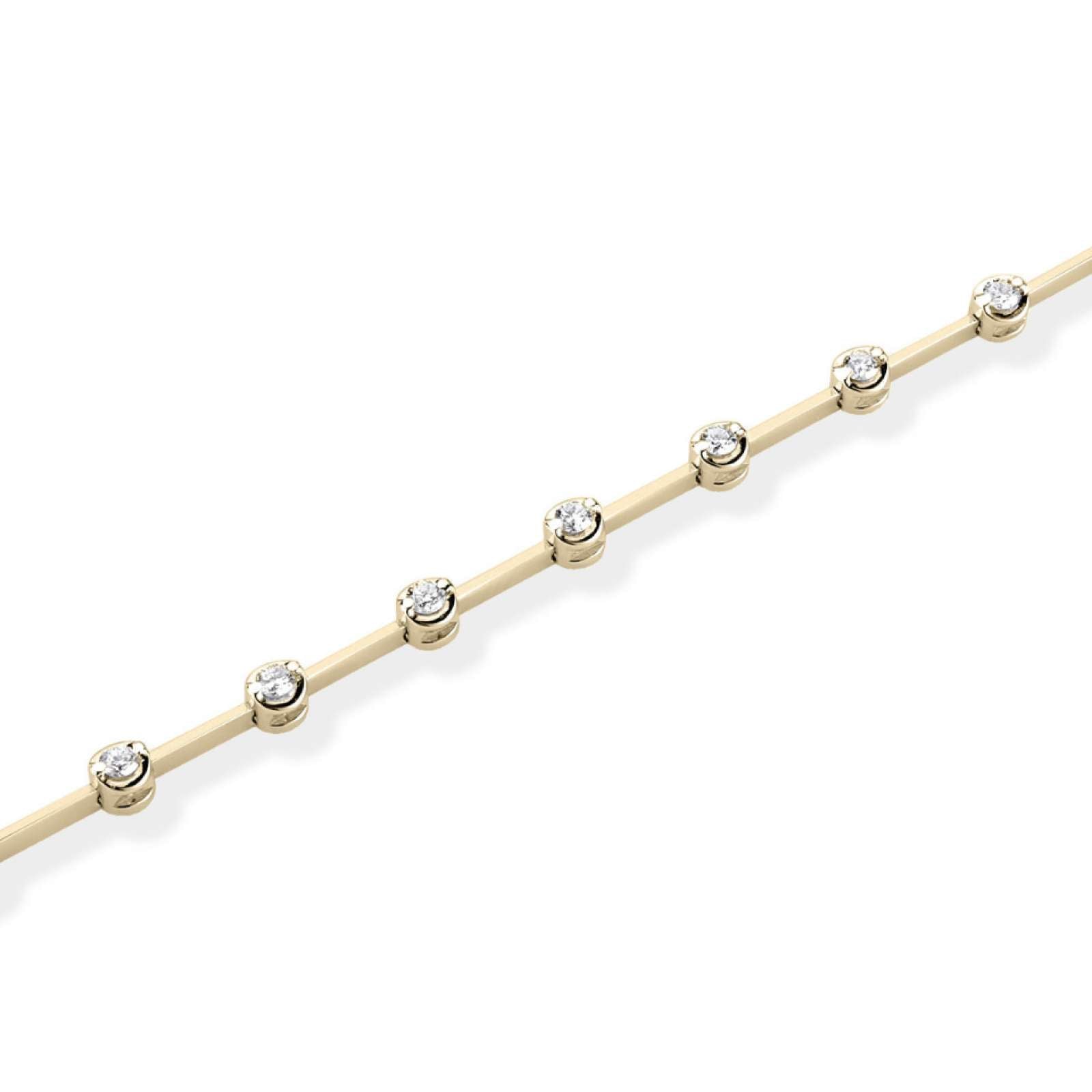 18ct Gold 0.50ct Diamond Bracelet - John Ross Jewellers