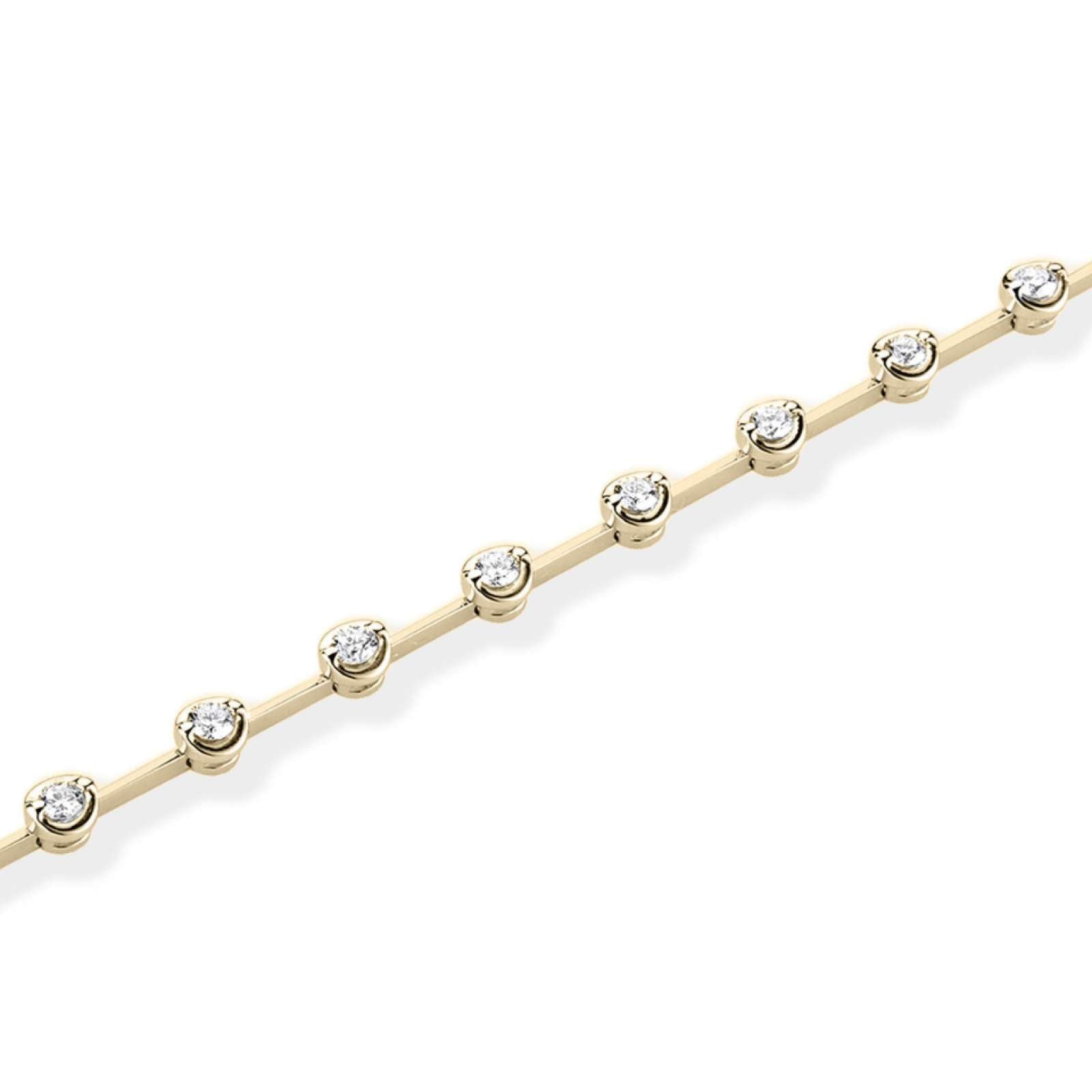18ct Gold 1.00ct Diamond Bracelet - John Ross Jewellers