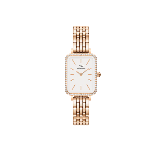 Daniel Wellington Quadro Lumine Bezel 5-Link | Melrose - John Ross Jewellers