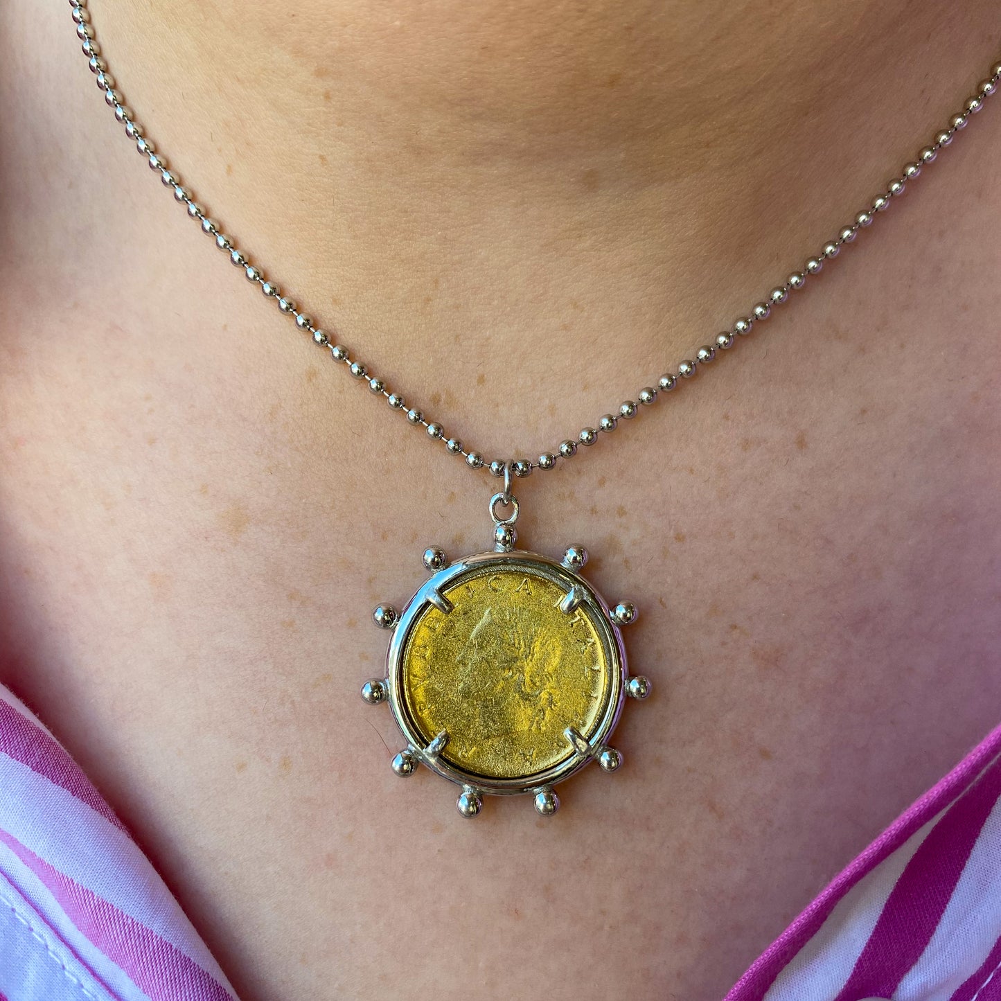 SUNSHINE Medallion Necklace - John Ross Jewellers