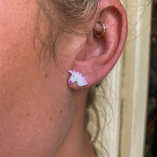 Unicorn Earrings - John Ross Jewellers