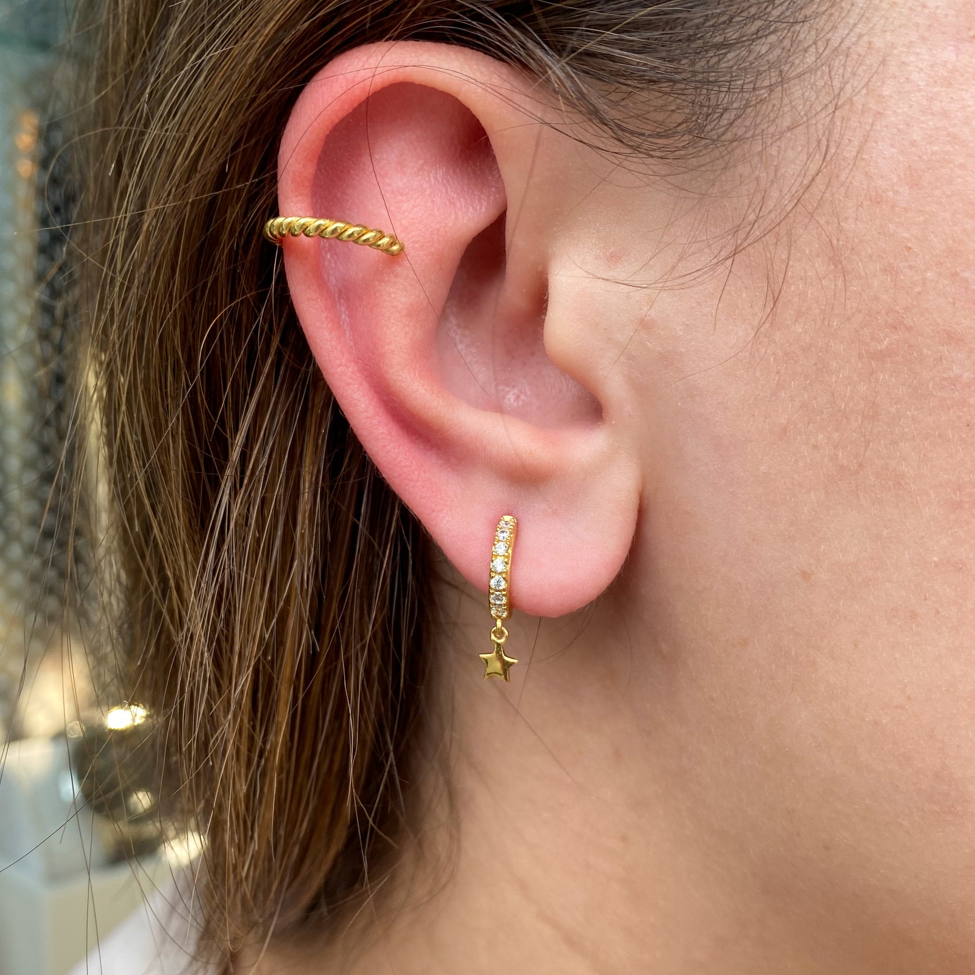 Ear Candy Cuff Gold Plated - John Ross Jewellers