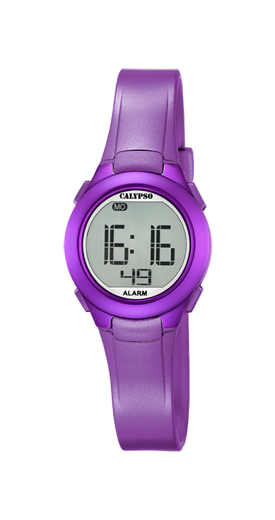 Q&Q Calypso Ladies Digital Watch | Purple - John Ross Jewellers