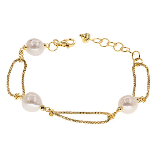 Baroque Bracelet | Marsia | Freshwater Pearl